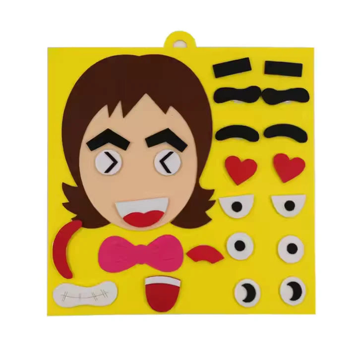 PlayfulMinds™ – Doe-Het-Zelf Emotiepuzzel Voor Kinderen Vanaf 3 Jaar – Verbetert Emotionele Intelligentie