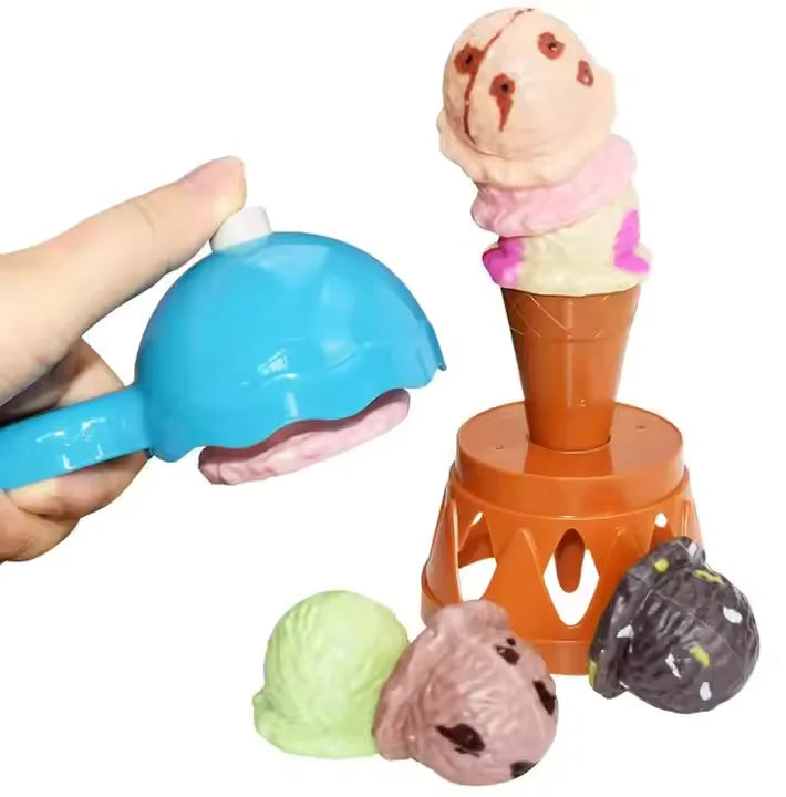 ScoopStack™ – IJsjes Balansspel voor Kinderen vanaf 5 Jaar