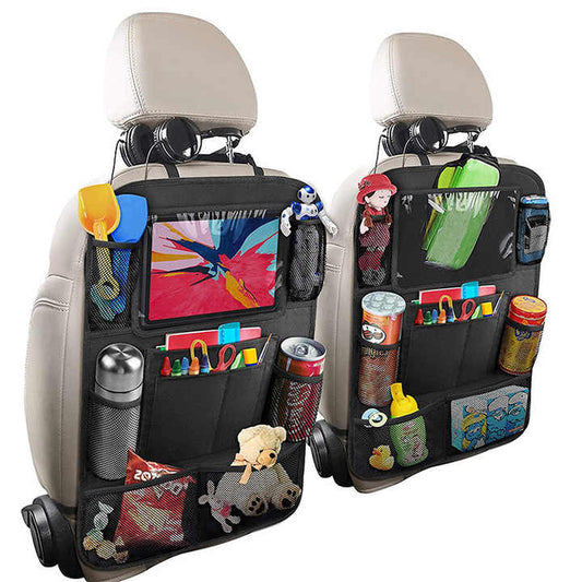 RideTidy™ – Auto Achterbank Organizer met Tablethouder & Opbergvakken – Voor Kinderen vanaf 3 Jaar