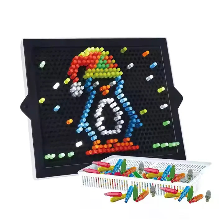 BrightCraft™ – Kinderen Lichtpen Spel vanaf 4 Jaar | Creatief Lichtpanel Spel