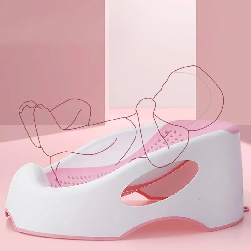 AquaNest Babybad Stoeltje – Antislip & Rugsteun – Vanaf 6 Maanden