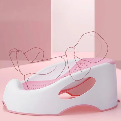 AquaNest Babybad Stoeltje – Antislip & Rugsteun – Vanaf 6 Maanden