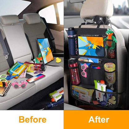 RideTidy™ – Auto Achterbank Organizer met Tablethouder & Opbergvakken – Voor Kinderen vanaf 3 Jaar
