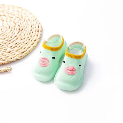 TinySteps - Baby Slip-On Schoensokken vanaf 6 Maanden - Zacht Antislip Comfort