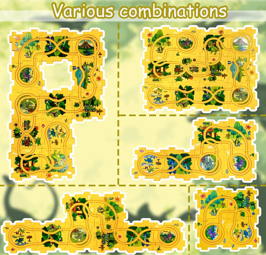 PuzzleRacerTrack combinations