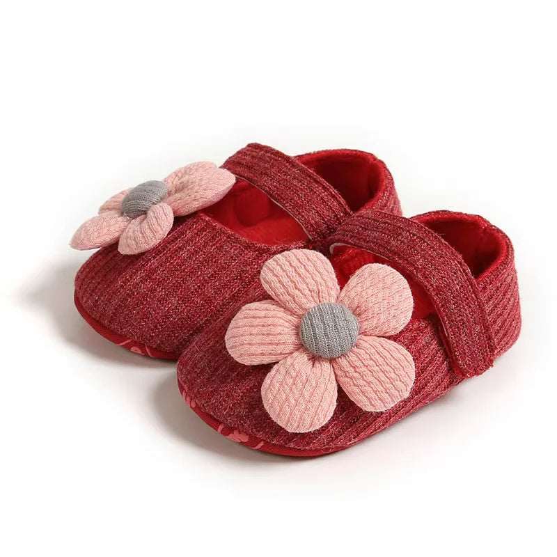 GlowSteps - Baby Meisjes Lichtgevende Slip-On Sok Schoenen 0 -12 Maanden | Zacht Binnencomfort