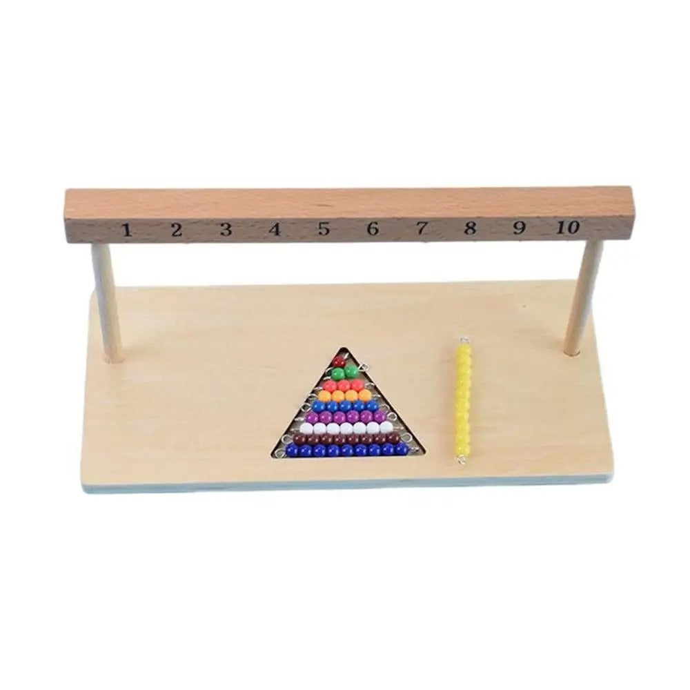 CountBeads Montessori Kralentrap – Tellen & Rekenen – Vanaf 3 Jaar