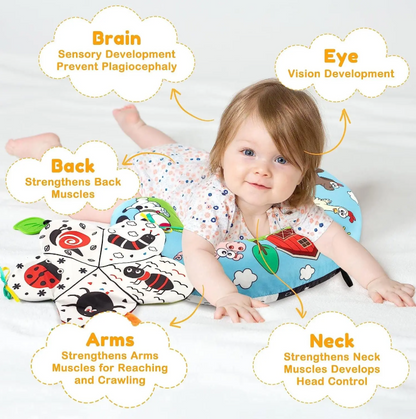 TummyNest – Montessori Buikligkussen voor Baby's – Vanaf 0 Maanden