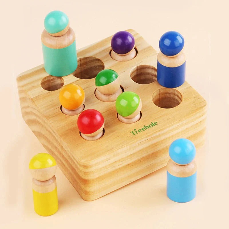 ForestSort – Houten Sorteer- en Ontdekking Speelgoed voor Kinderen vanaf 3 Jaar – Stimuleert Fijne Motoriek & Fantasierijk Spel