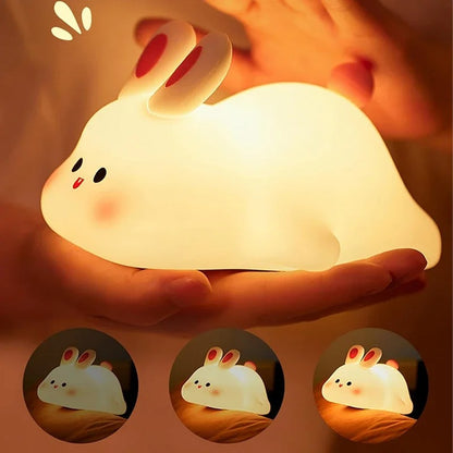 BunnyGlow - Kindveilig Babykamer Nachtlampje Konijn