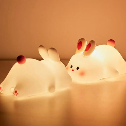 BunnyGlow - Kindveilig Babykamer Nachtlampje Konijn