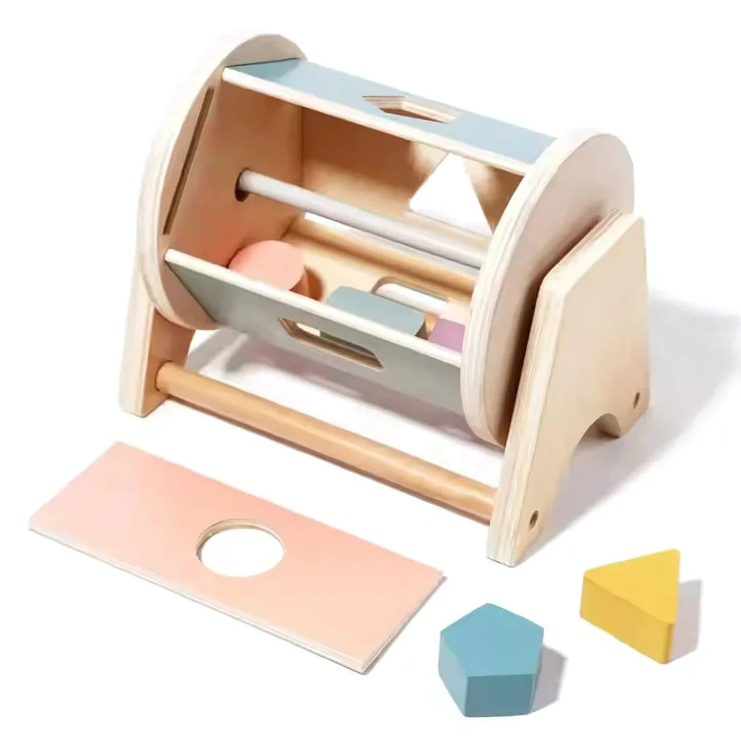 Bellzy™ – Montessori Babybel Rammelaar voor Baby’s vanaf 5 Maanden