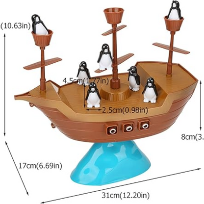 CaptainSteady - Pinguïnblok en kleuterschool bordspel