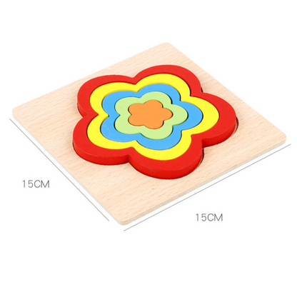 ShapeSort - Houten Montessori Puzzelspel