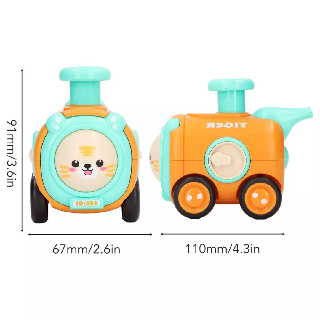 WhimsyWheels™ - Interactief dierentreinspeelgoed voor kinderen vanaf 2 jaar - Fluiten, veranderen en ontdekken