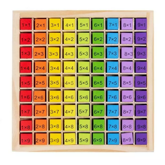 MultiplyFun - Educatief Houten Speelgoed
