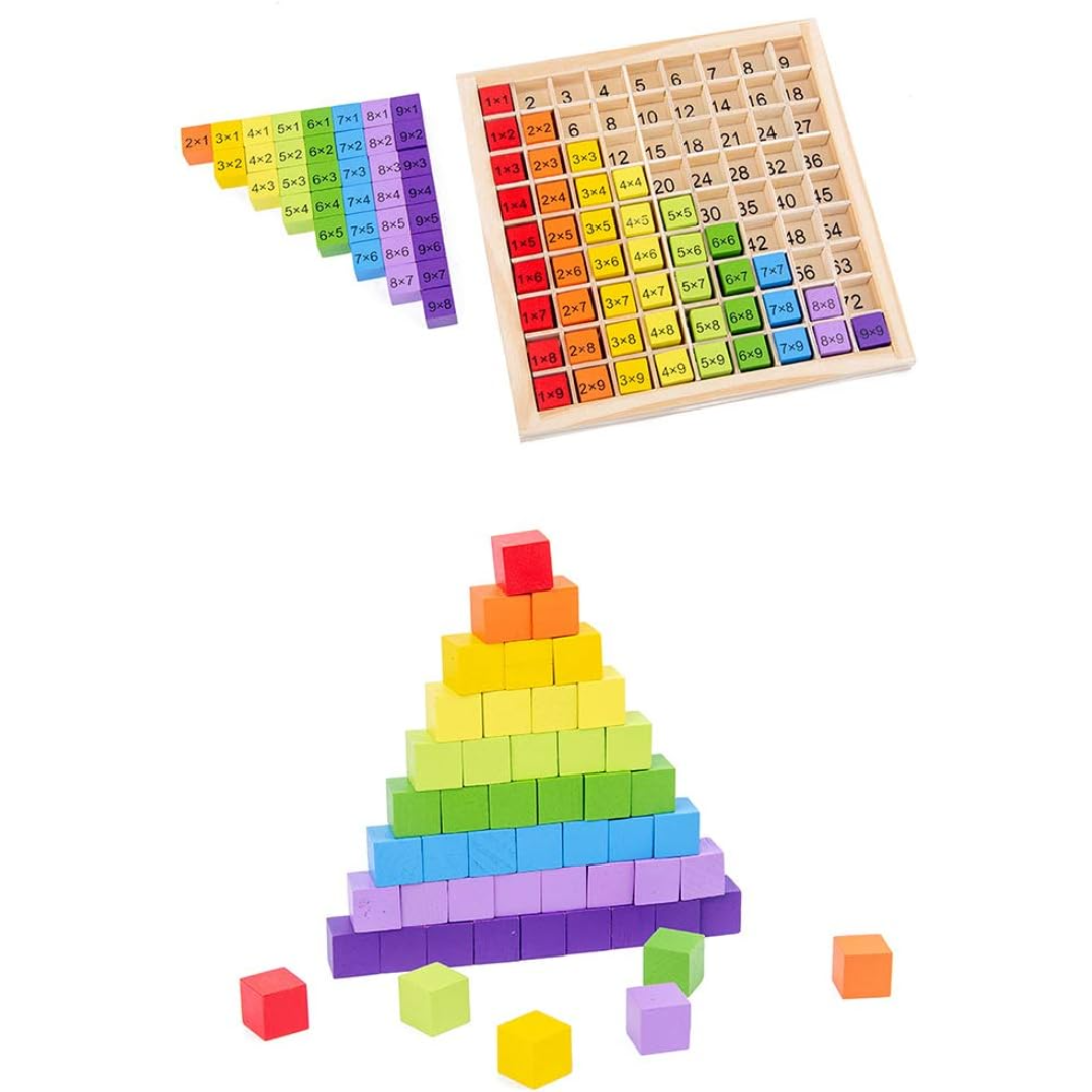 MultiplyFun - Educatief Houten Speelgoed