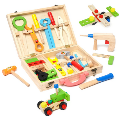 MakerKit - Houten kleutergereedschapavontuur