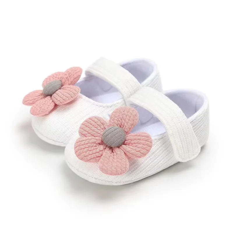 GlowSteps - Baby Meisjes Lichtgevende Slip-On Sok Schoenen 0 -12 Maanden | Zacht Binnencomfort