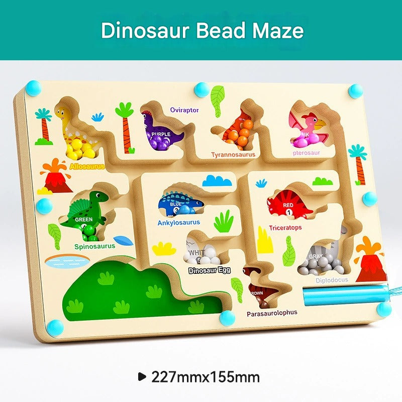 MazeMate – Magnetisch Kleurenlabyrint voor Kinderen vanaf 3 Jaar – Stimuleert Logica & Motoriek