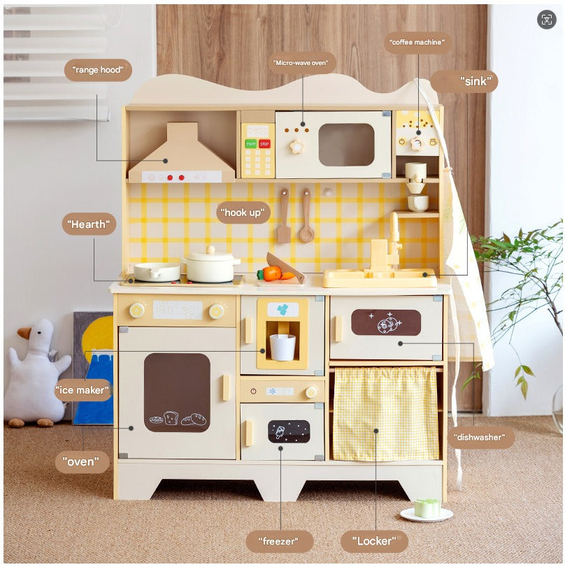 KitchenPlay - Tiny Land Houten Speelkeuken Speelgoed