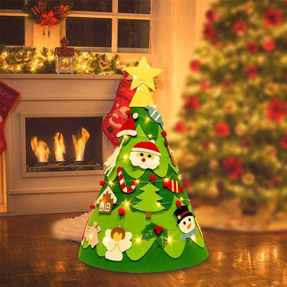 3D ChristmasCraft - DIY 3D-Kerstboomknutsel voor Kinderen