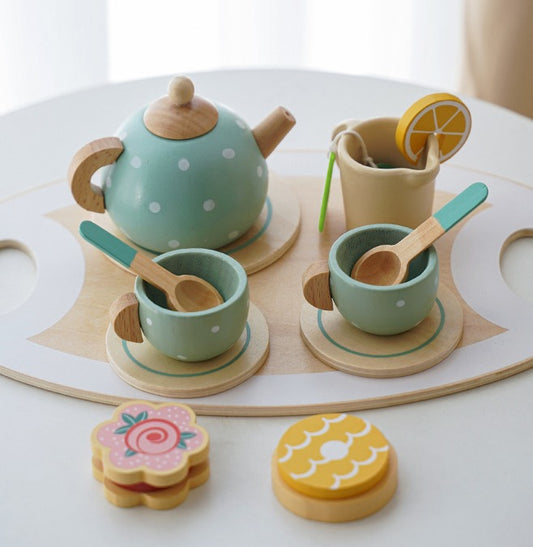 BloomTea – Bloemen Theeservies voor Kinderen vanaf 3 Jaar – Stimuleert Creatief Rollenspel
