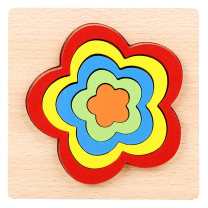 ShapeSort - Houten Montessori Puzzelspel