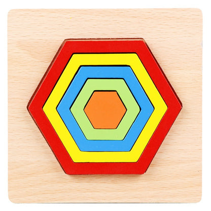 ShapeSort - Houten Montessori Puzzelspel
