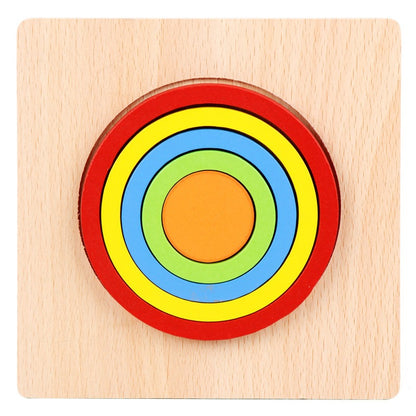 ShapeSort - Houten Montessori Puzzelspel