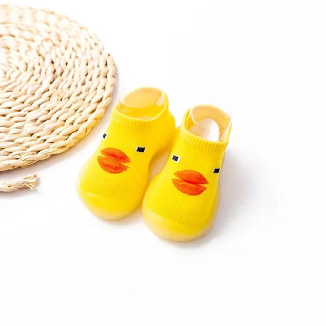 TinySteps - Baby Slip-On Schoensokken vanaf 6 Maanden - Zacht Antislip Comfort