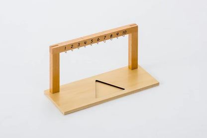 CountBeads Montessori Kralentrap – Tellen & Rekenen – Vanaf 3 Jaar
