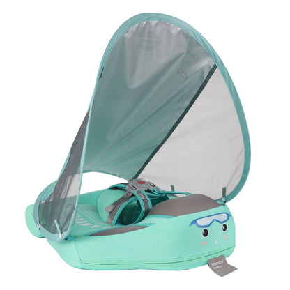 SplashGuard - Zwemtrainer voor Baby's – Foam & Zonnescherm – Niet-opblaasbaar – 3-24 mnd