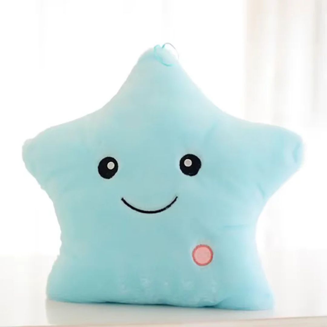 GlowSnug™ - Sterrenkussen met zachte glans voor kinderen vanaf 3 jaar