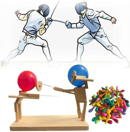 BattleMaster - Ballon Hoofden Houten Zwaardgevecht