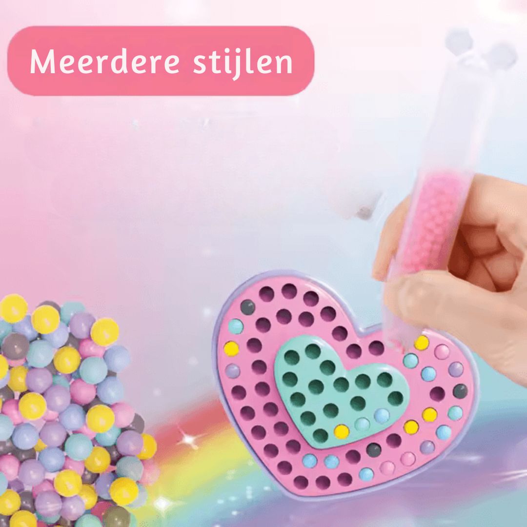 CraftyKids DIY Kralenpen Knutselpakket – Creatief Speelplezier & Motoriekontwikkeling – Vanaf 6 Jaar