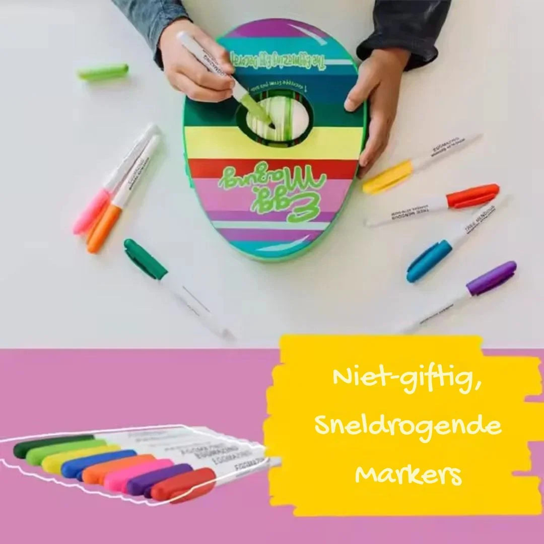 EggCraft™ - Paaseieren-decoratieset voor creatieve kinderen