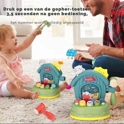 MoleSmash™ – Muzikaal Mollenmeppen Speelgoed met Boerderijthema – Voor Kinderen vanaf 3 Jaar
