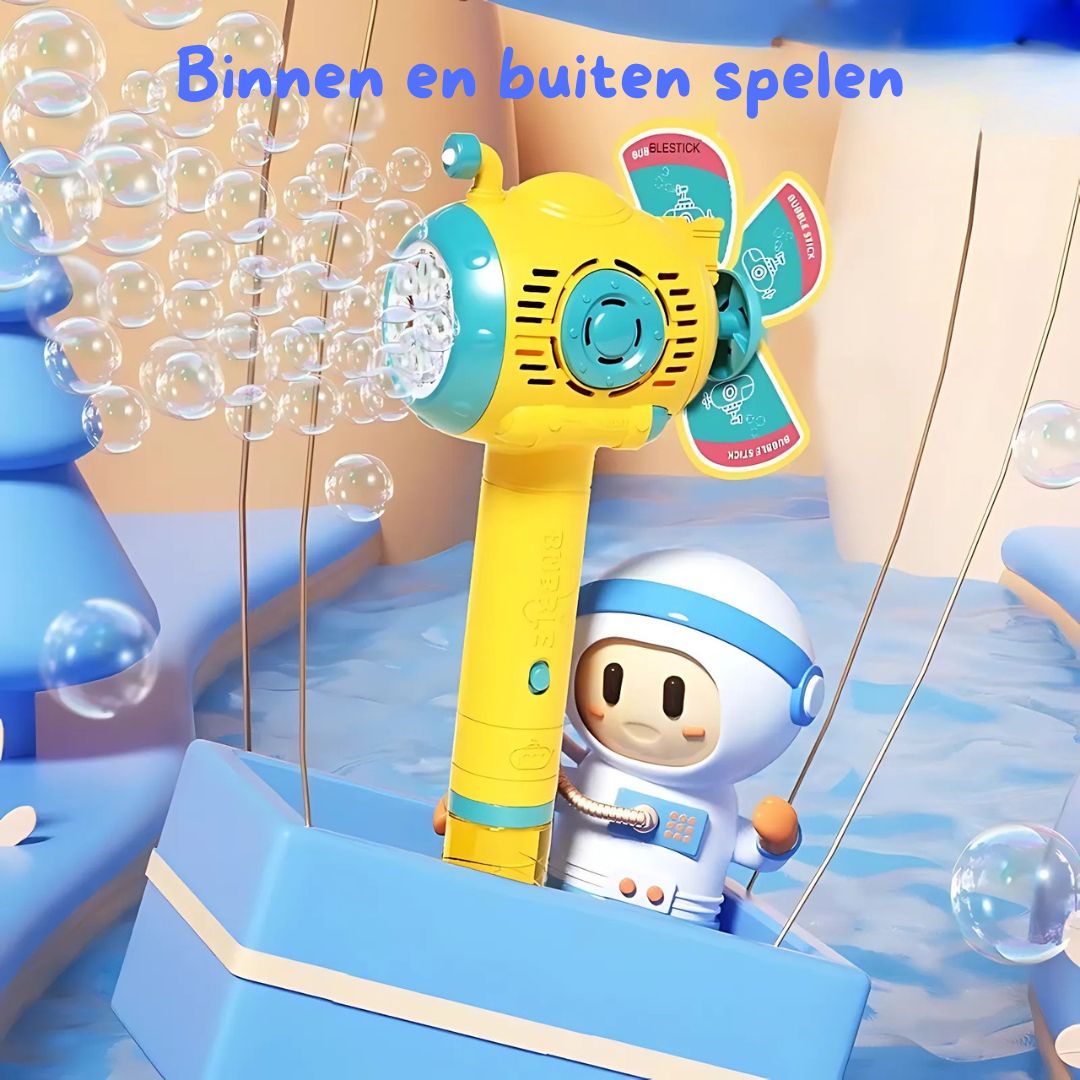 GlowBubble™ – Lichtgevende Bellenstok Speelgoed voor Kinderen vanaf 3 Jaar