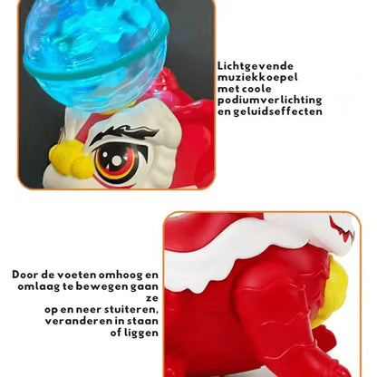 LionGroove™ - Speelgoed voor kinderen vanaf 3 jaar - Interactieve muziek- en lichtshow