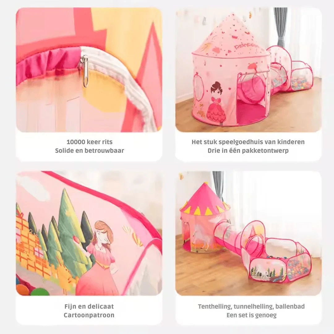 DreamNest™ – Eenhoorn Tent Voor Kinderen Vanaf 3 Jaar – Fantasierijk Spel