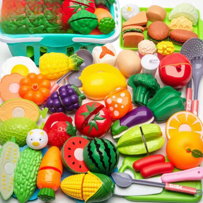 ChefPlay- Snijbare fruit- en groentespeelset