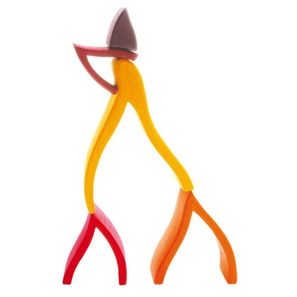 FlameForm – Houten Stapelspeelgoed voor Kinderen vanaf 3 jaar – Verbetert Ruimtelijk Denken & Balansvaardigheden