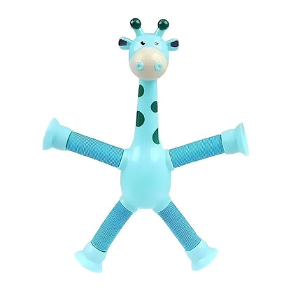 StretchyGiraffes - Telescopisch Zuignap Giraffe Speelgoed