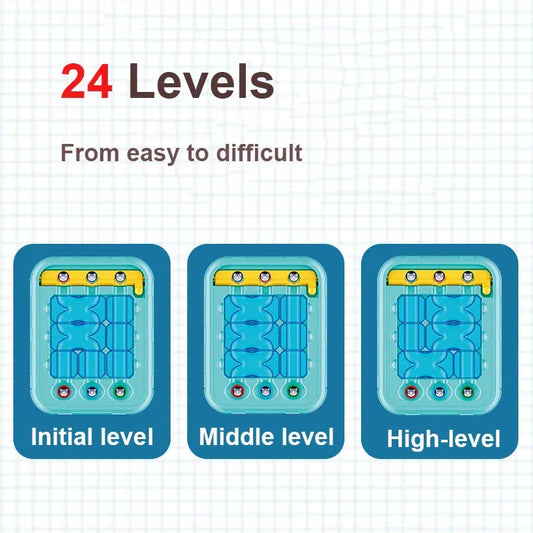 TiltTrack – Bal Doolhof Puzzelspel voor Kinderen vanaf 5 jaar – Verbetert Focus & Ruimtelijk Denken