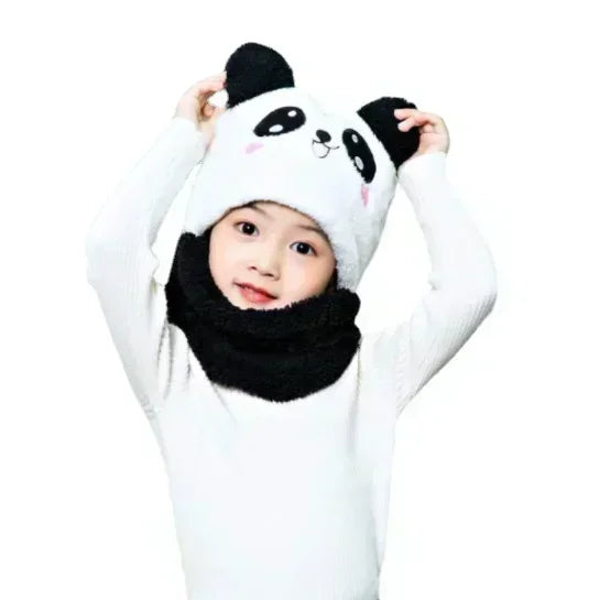 WarmWonders - Cartoon Kinder Hoed Set