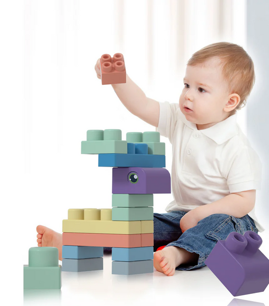 StackCraft – Montessori Houten Bouwblokken voor Kinderen vanaf 3 Jaar – Stimuleert Creatief Spel & Fijne Motoriek