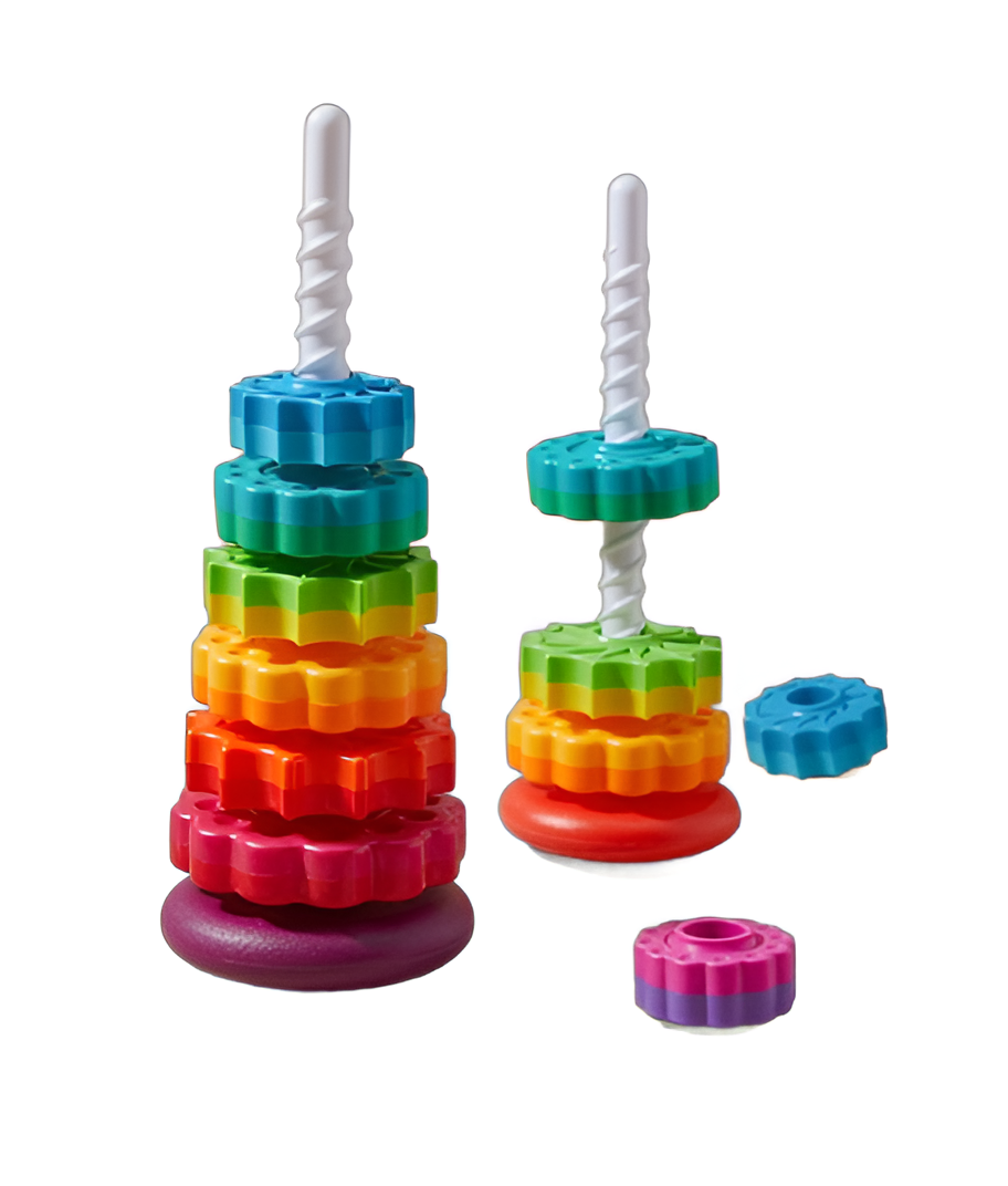ColorSpin - Baby Spin Kleurrijke Stapeltoren