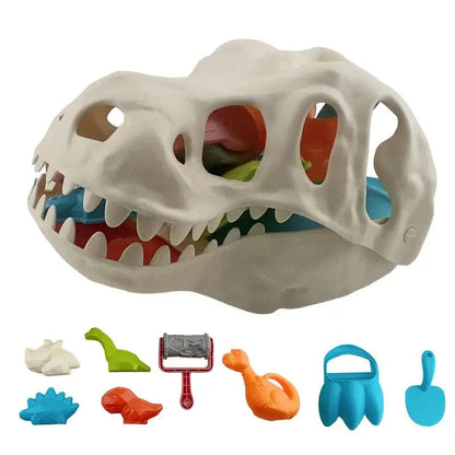 DinoPlay™ – Zand Speelset Voor Kinderen Vanaf 3 Jaar – Stimuleert Creatief Buitenplezier