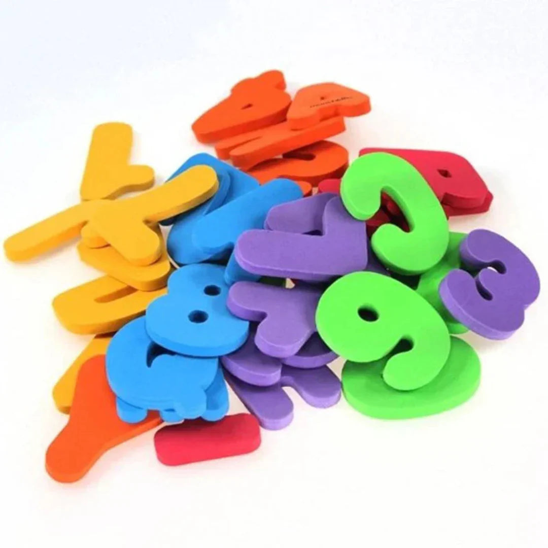 TubTots™ – Educational Bath Shapes for Kids Ages 2+ – ABCs & 123s That Stick